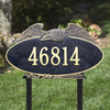 Eagle Oval Lawn Address Plaque (Estate Size) 
