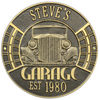Vintage Car Garage Plaque