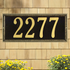 Egg & Dart Wall Address Plaque (Estate Size) 