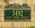 Woodland Hummingbird Wall Address Plaque 