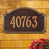 Williamsburg Wall Address Plaque (Estate Size) 