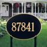 Hawthorne Oval Lawn Address Plaque (Estate Size) 