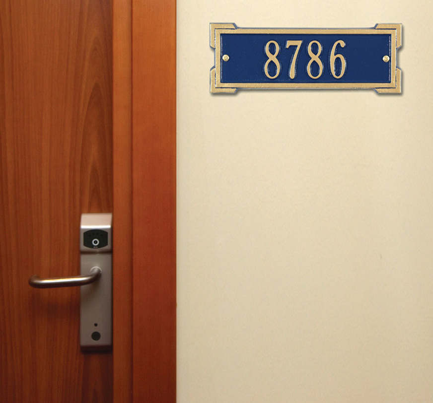 Roanoke Wall Address Plaque (Petite Size) Whitehall ProductsOutside The Box Home & Garden Décor