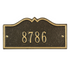Hillsboro Wall Address Plaque (Petite Size) 