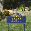 Sunburst Lawn Address Plaque (Estate Size) 