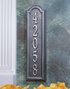 Manchester Vertical Wall Address Plaque (Standard Size) 