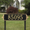 Lyon Horizontal Lawn Address Plaque (Estate Size) 
