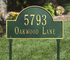 Arch Marker Lawn Address Plaque (Standard Size) 