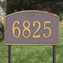 Cape Charles Lawn Address Plaque (Standard Size) 