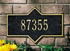 Hampton Wall Address Plaque (Standard Size) 