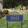 Sunburst Lawn Address Plaque (Standard Size) 