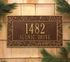 Oakleaf Wall Address Plaque 