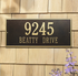 Hartford Wall Address Plaque (Estate Size) 