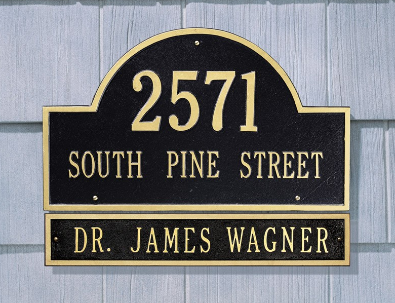 Arch Marker Extension Plaque (Estate Size) 