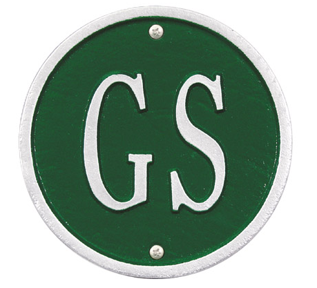 Wisconsin Special Lawn Address Plaque 