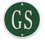 Norfolk Vertical Wall Address Plaque (Estate Size) 