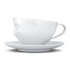 TASSEN Grinning Coffee Cup & Saucer