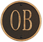 Norfolk Vertical Wall Address Plaque (Estate Size) 