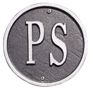 Hampton Wall Address Plaque (Standard Size) 