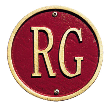 Roanoke Wall Address Plaque (Estate Size) Whitehall ProductsOutside The Box Home & Garden Décor