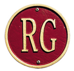 Norfolk Vertical Wall Address Plaque (Estate Size) 