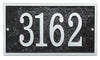 Rectangle House Numbers Plaque 