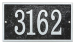 Rectangle House Numbers Plaque 