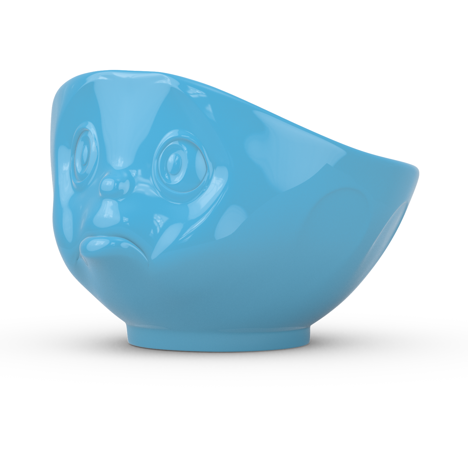 Sulking Face - Blue 16 oz. Bowl