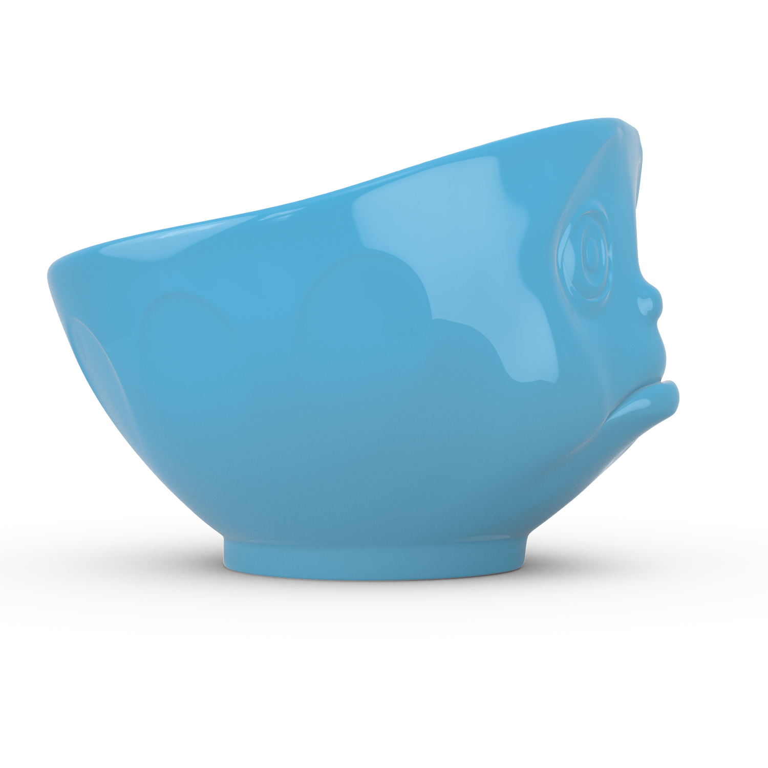 Sulking Face - Blue 16 oz. Bowl