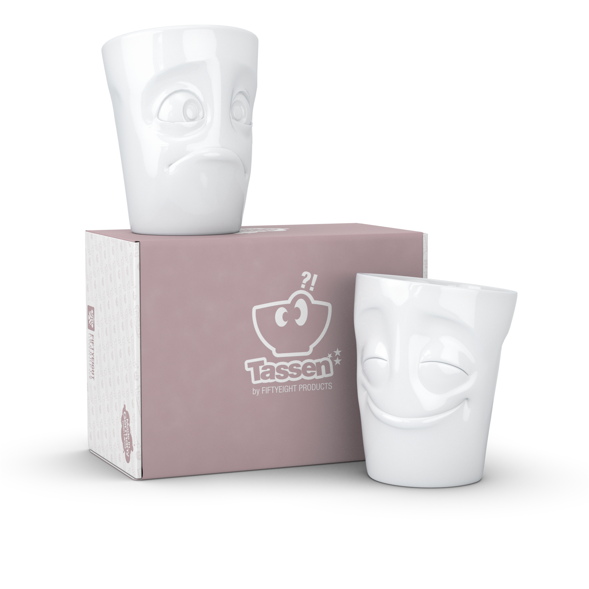 Cheery & Baffled Mug Set | TASSEN Made in Germany by Fiftyeight Products