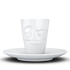 Espresso Cup and Saucer - Impish Face