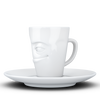 Espresso Cup and Saucer - Impish Face