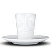 Espresso Cup and Saucer - Tasty Face