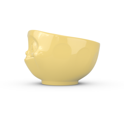 Tasty Face - Yellow 16 oz. Bowl