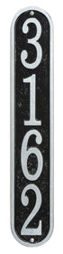 Vertical House Numbers Plaque 