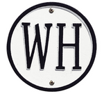 Norfolk Vertical Wall Address Plaque (Estate Size) 