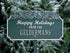 Holiday Bells Lawn Plaque 